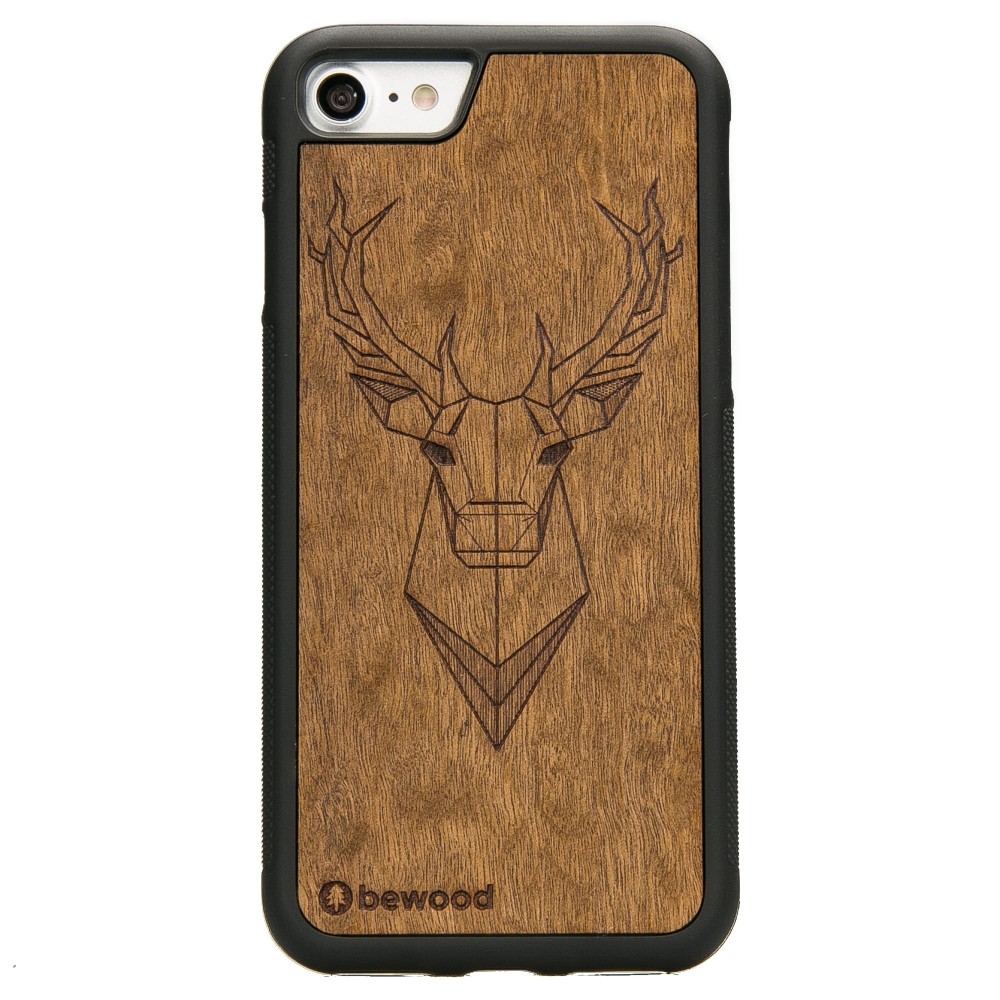 Apple iPhone 7/8 Deer Imbuia Wood Case