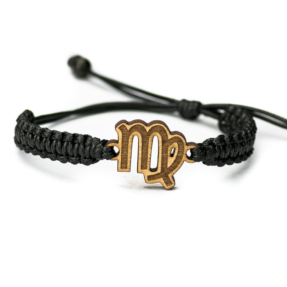 Buy Young  Forever Mothers Day Gifts Zodiaco Choose Your Zodiac Sign  Constellation Handmade black Genuine leather zodiac sign Bracelet For Men  And virgo Bracelet For Boys Online at Best Prices in