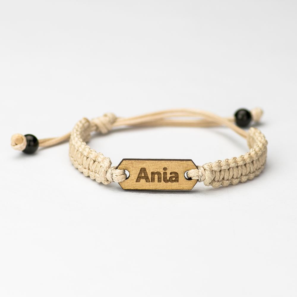 Personalized Name Plate Silver Bracelet 