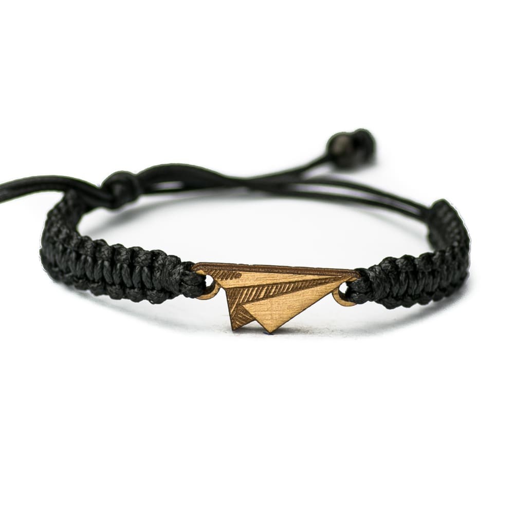 paper plane bracelet