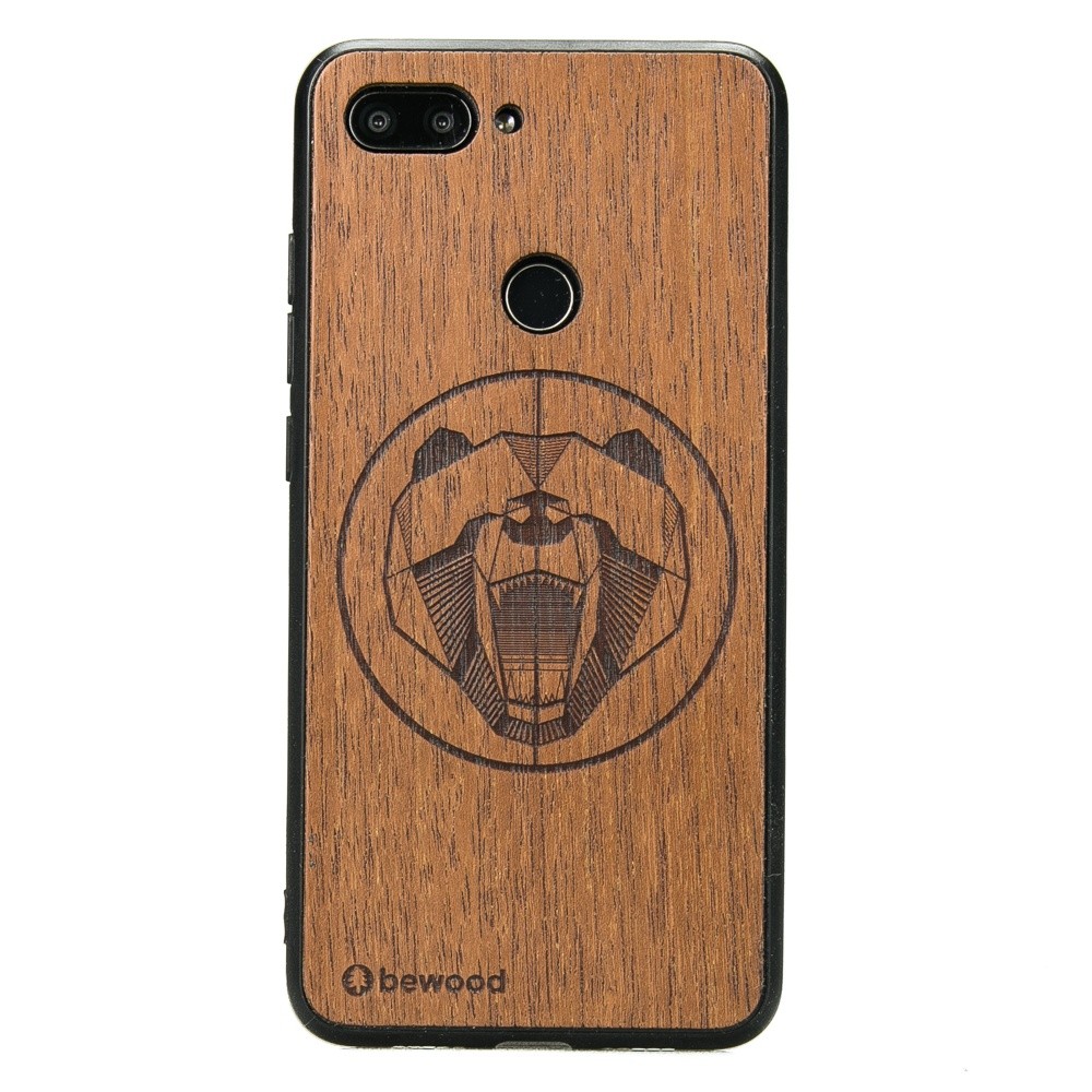 Xiaomi Mi 8 Lite Bear Marbau Wood Case