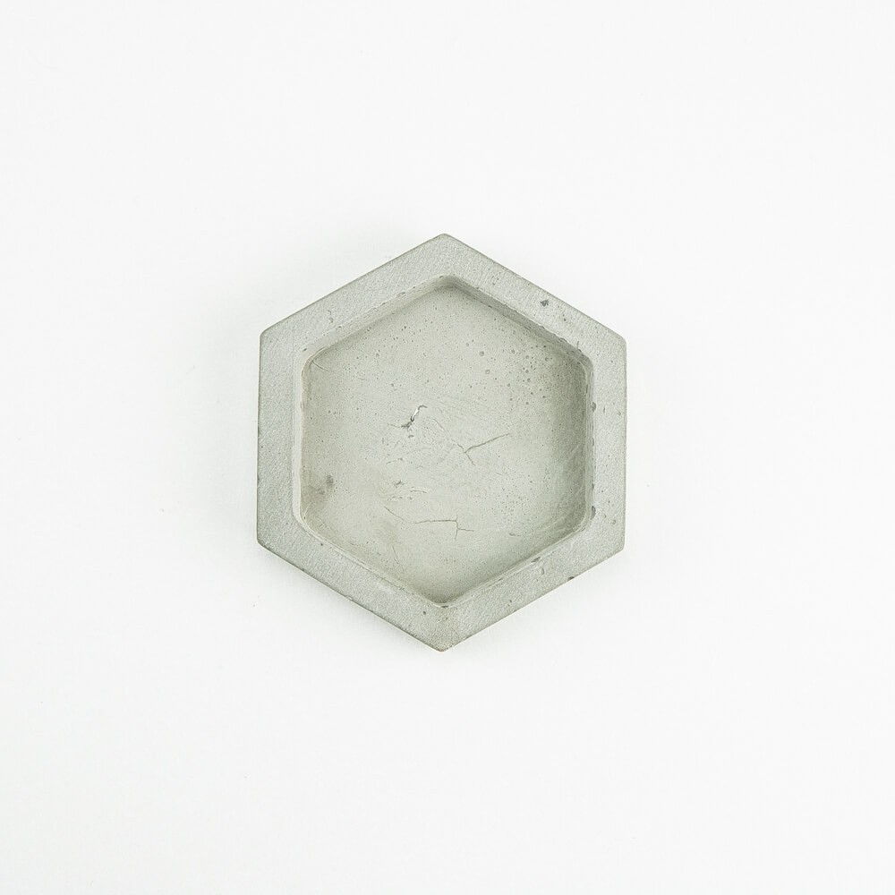 Clip Hexagon Concrete Organizer