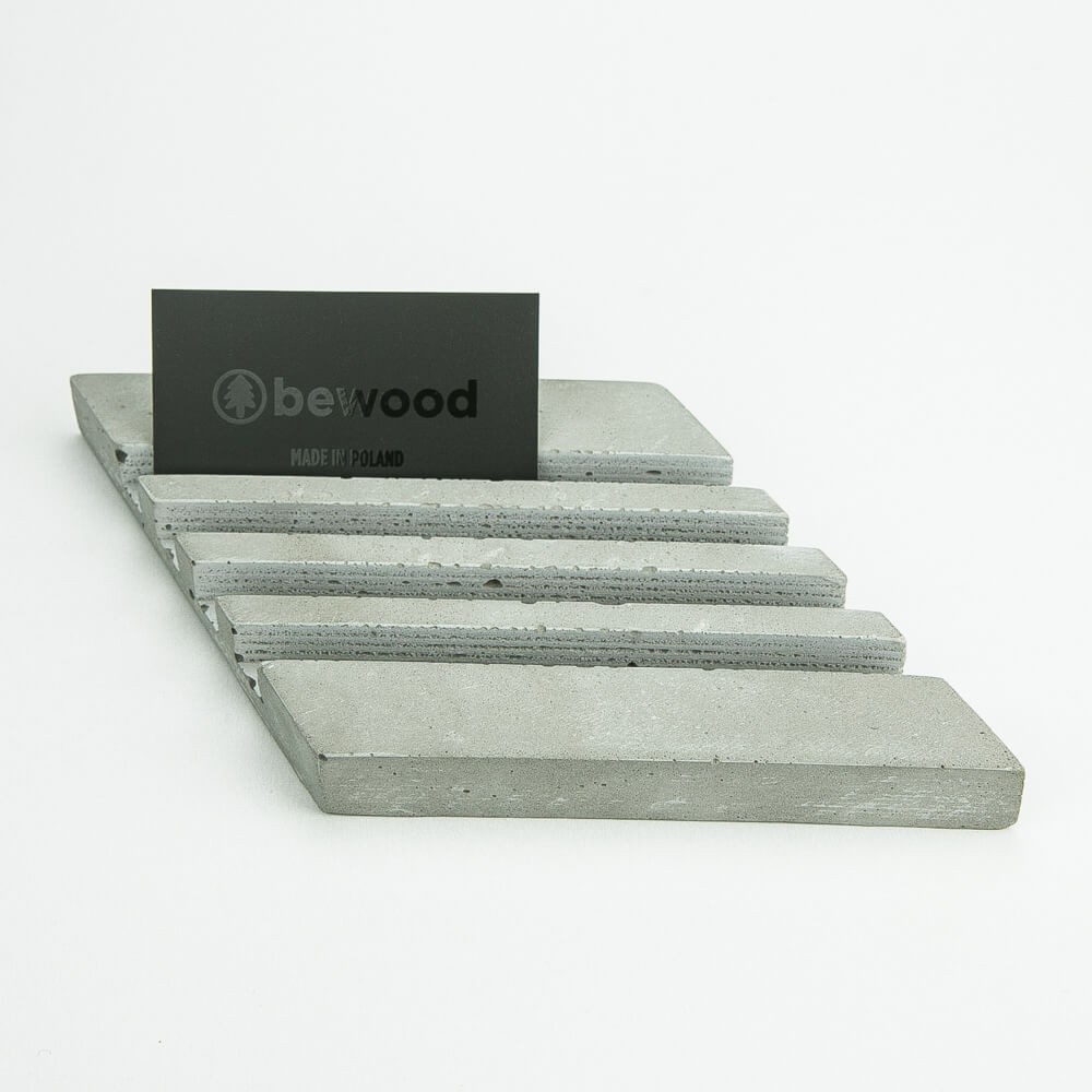 Business Card Diamond Concrete Organizer