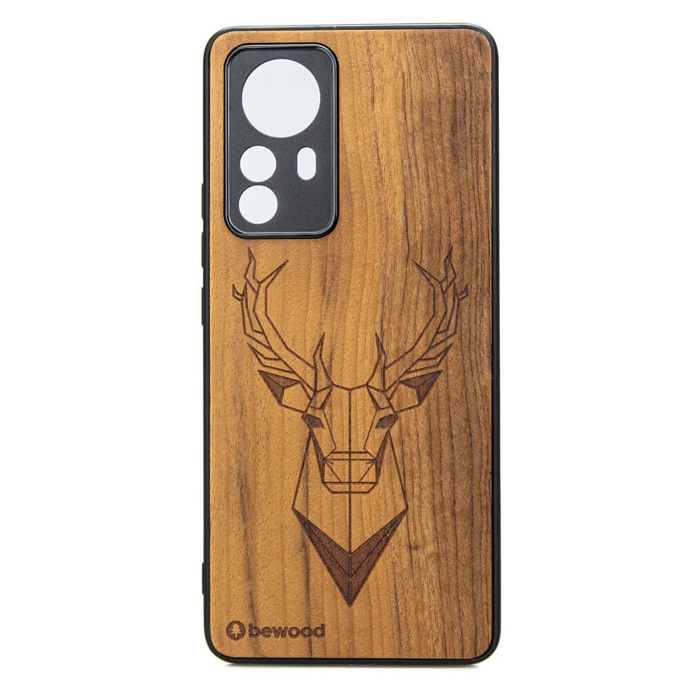Xiaomi 12 / 12X Deer Imbuia Wood Case