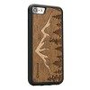 Apple iPhone 7/8 Mountains Imbuia Wood Case