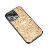 Apple iPhone 14 Pro Max Aztec Calendar Anigre Bewood Wood Case