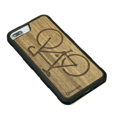 Apple iPhone 6/6s/7/8 Plus Bike Frake Wood Case HEAVY