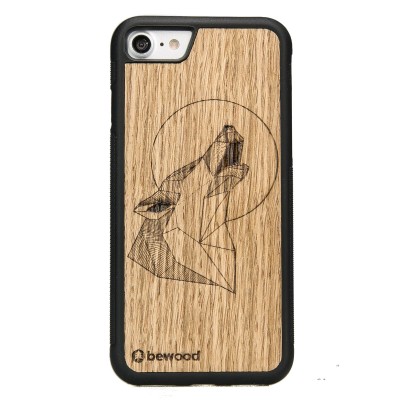 Apple iPhone 7/8 Wolf Oak Wood Case