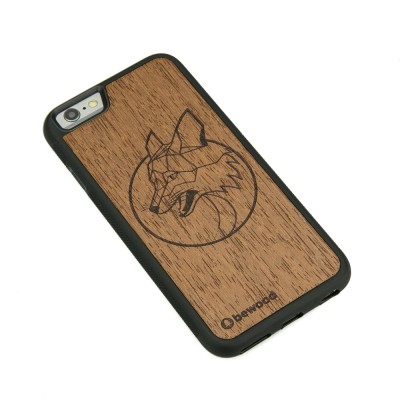Apple iPhone 6 Plus / 6s Plus  Fox Merbau Wood Case