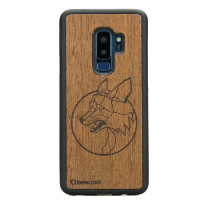 Samsung Galaxy S9+ Fox Merbau Wood Case