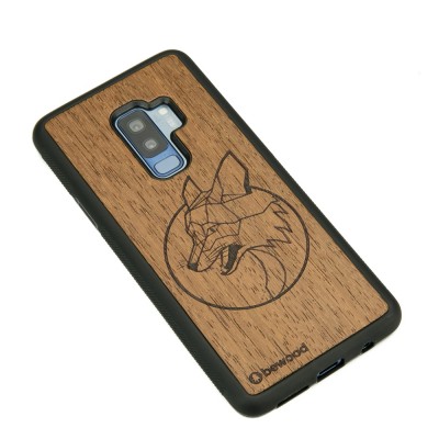 Samsung Galaxy S9+ Fox Merbau Wood Case