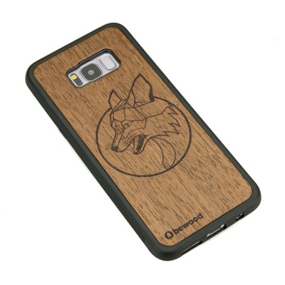 Samsung Galaxy S8+ Fox Merbau Wood Case