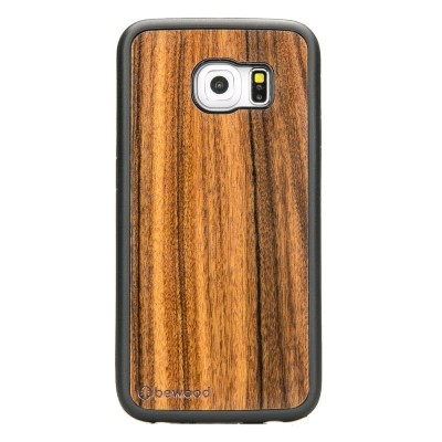 Samsung Galaxy S6 Edge Rosewood Santos Wood Case