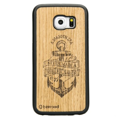 Samsung Galaxy S6 Edge Sailor Oak Wood Case