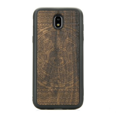 Samsung Galaxy J5 2017 Aztec Calendar Ziricote Wood Case