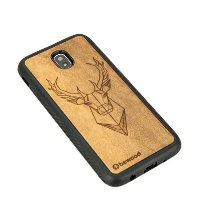 Samsung Galaxy J5 2017 Deer Imbuia Wood Case