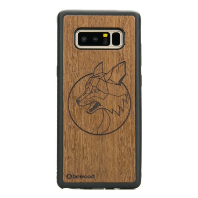 Samsung Galaxy Note 8 Fox Merbau Wood Case