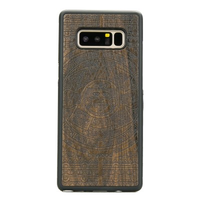 Samsung Galaxy Note 8 Aztec Calendar Ziricote Wood Case