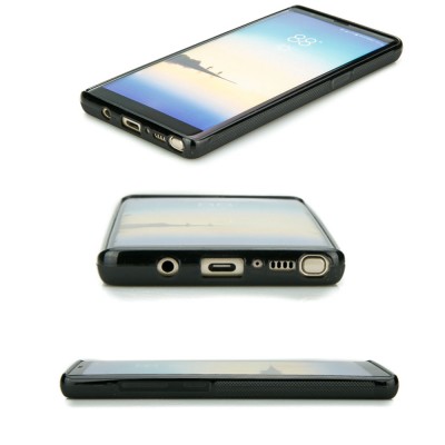 Samsung Galaxy Note 8 Hamsa Imbuia Wood Case