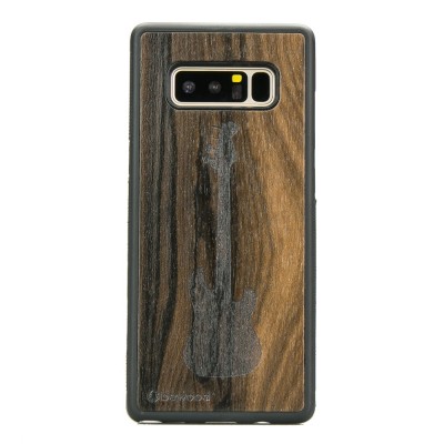 Samsung Galaxy Note 8 Guitar Ziricote Wood Case