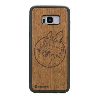 Samsung Galaxy S8+ Fox Merbau Wood Case