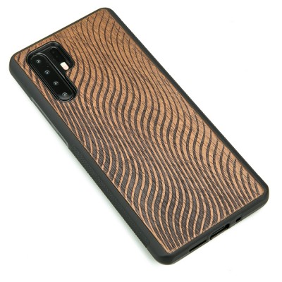 Huawei P30 Pro Waves Merbau Wood Case