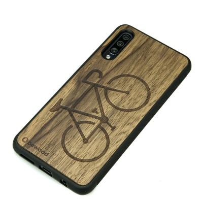 Samsung Galaxy A70 Bike Limba Wood Case