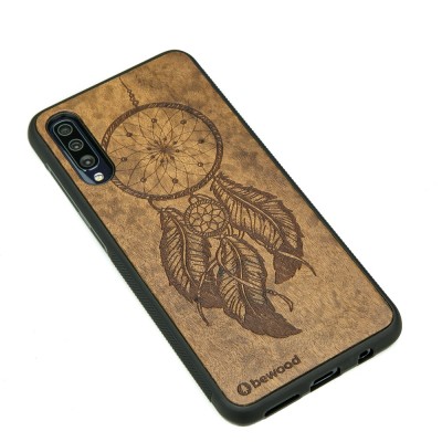 Samsung Galaxy A70 Dreamcatcher Imbuia Wood Case