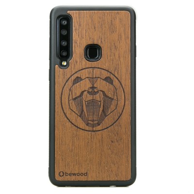 Samsung Galaxy A9 2018 Bear Merbau Wood Case