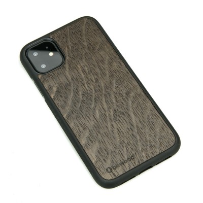 iPhone 11 Smoked Oak Wood Case