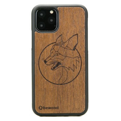 iPhone 11 PRO Fox Marbau Wood Case