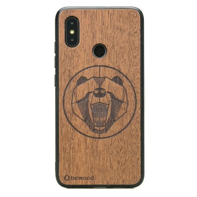 Xiaomi Mi 8 Bear Marbau Wood Case