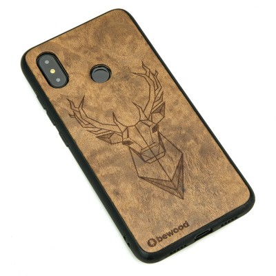 Xiaomi Mi 8 Deer Imbuia Wood Case