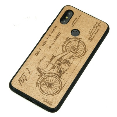 Xiaomi Mi 8 Harley Patent Anigre Wood Case