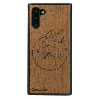 Samsung Galaxy Note 10 Fox Merbau Wood Case