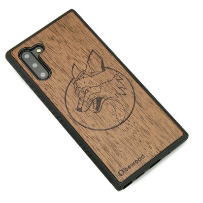 Samsung Galaxy Note 10 Fox Merbau Wood Case
