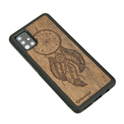 Samsung Galaxy A71 Dreamcatcher Imbuia Wood Case
