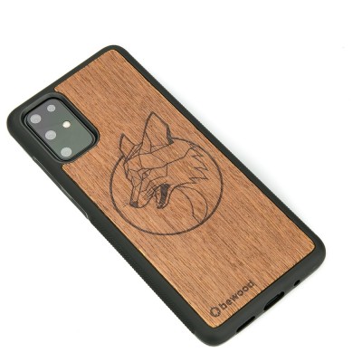 Samsung Galaxy S20 Plus Fox Merbau Wood Case