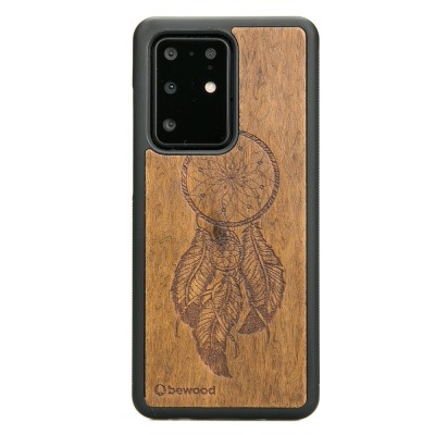 Samsung Galaxy S20 Ultra Dreamcatcher Imbuia Wood Case