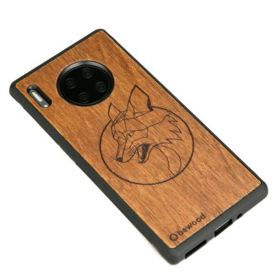 Huawei Mate 30 Pro Fox Merbau Wood Case