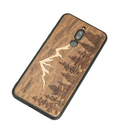 Xiaomi Redmi 8 Mountains Imbuia Wood Case