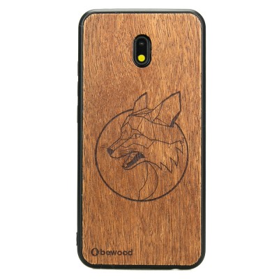 Xiaomi Redmi 8A Fox Merbau Wood Case