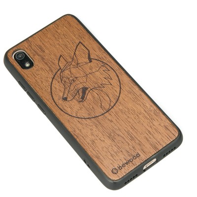 Xiaomi Redmi 7A Fox Merbau Wood Case