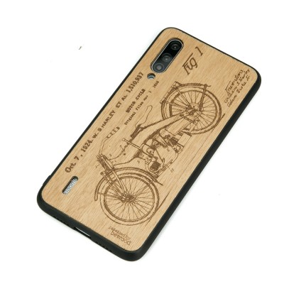 Xiaomi Mi 9 Lite Harley Patent Anigre Wood Case