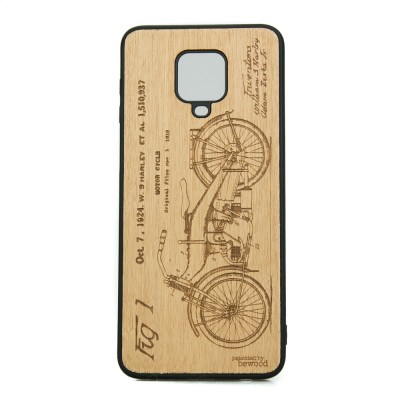 Xiaomi Redmi Note 9s/Pro/Pro Max Harley Patent Anigre Wood Case