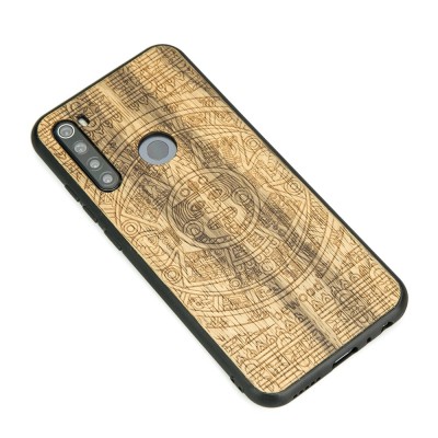 Xiaomi Redmi Note 8T Aztec Calendar Frake Wood Case