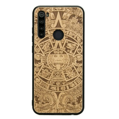 Xiaomi Redmi Note 8T Aztec Calendar Anigre Wood Case