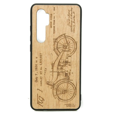 Xiaomi Mi Note 10 Lite Harley Patent Anigre Wood Case