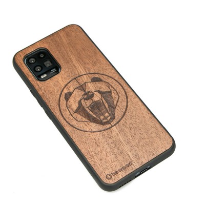 Xiaomi Mi 10 Lite Bear Merbau Wood Case