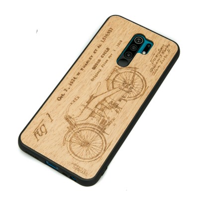 Xiaomi Redmi 9 Harley Patent Anigre Wood Case